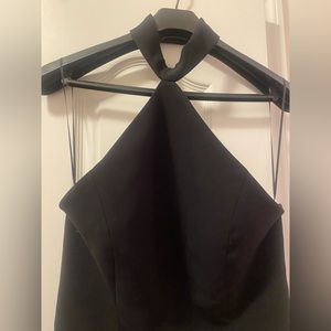 Amanda Uprichard Black Floor Length Gown - Never Worn!